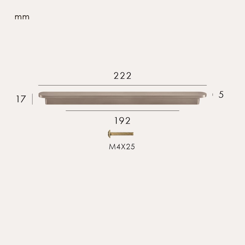 COMMET Solid Brass Handle