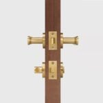 COMMET Massief Messing Deurkruk