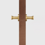 COMMET Massief Messing Deurkruk