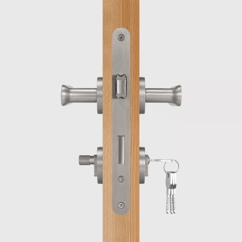 COMMET Massief Messing Deurkruk