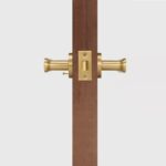 COMMET Massief Messing Deurkruk