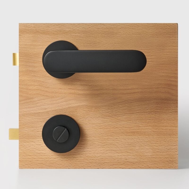 COMMET Massief Messing Deurkruk