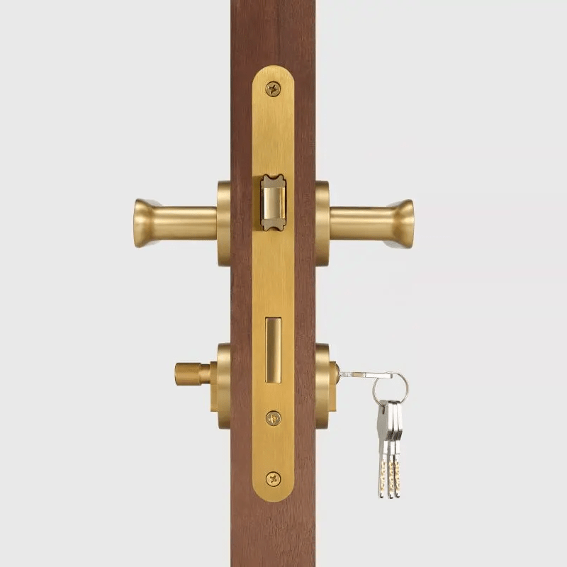 COMMET Massief Messing Deurkruk