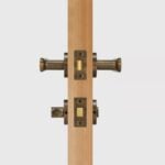 COMMET Massief Messing Deurkruk