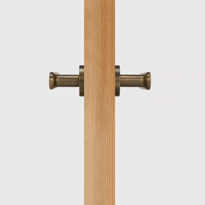 COMMET Massief Messing Deurkruk