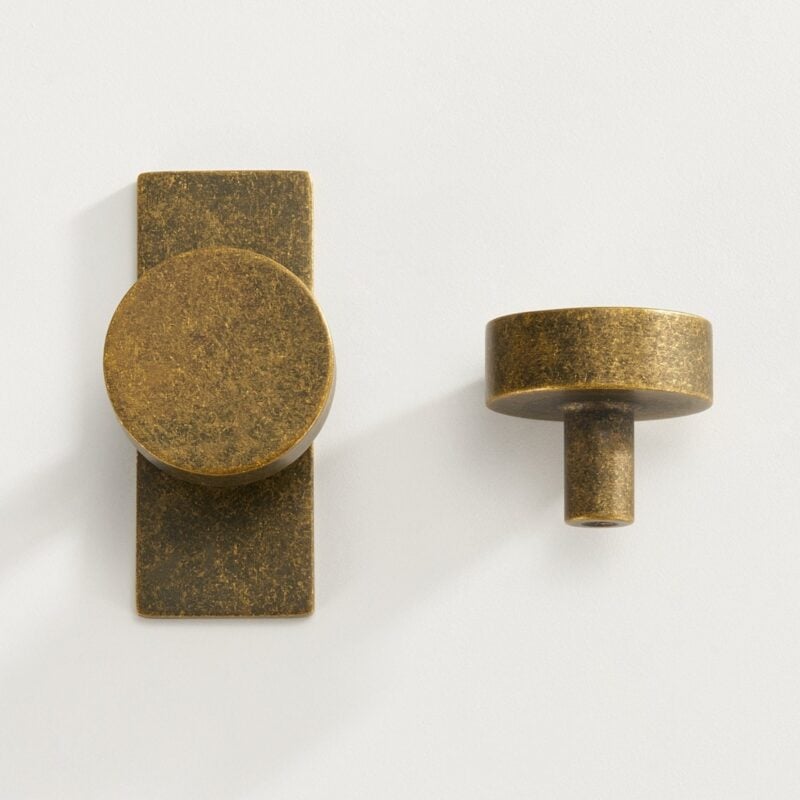 CYRA massief messing knoppen