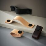 DIVES Griffe aus Leder und Messing