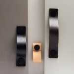 DIVES Griffe aus Leder und Messing