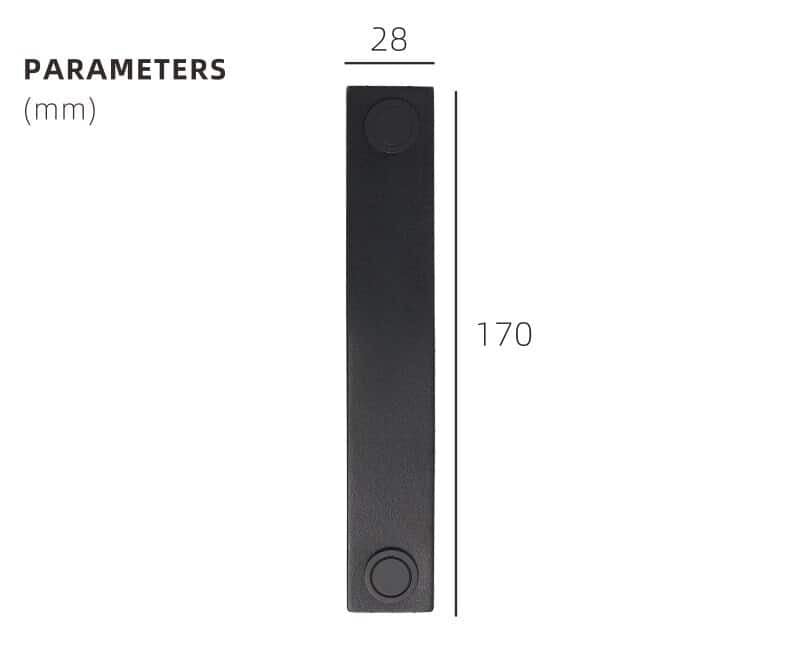 DIVES Griffe aus Leder und Messing
