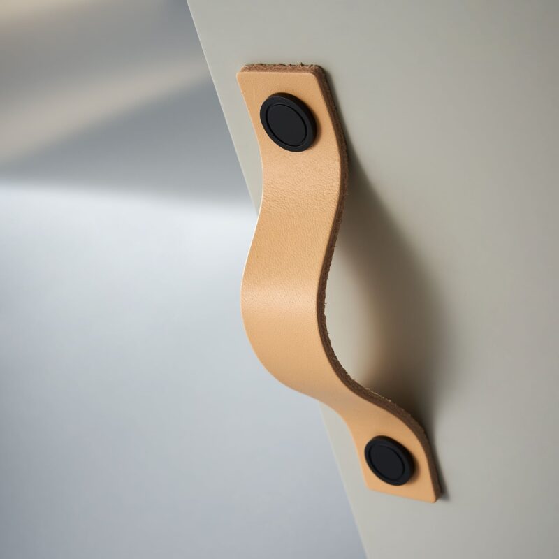 DIVES Griffe aus Leder und Messing