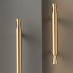 DUKE massief messing handvat