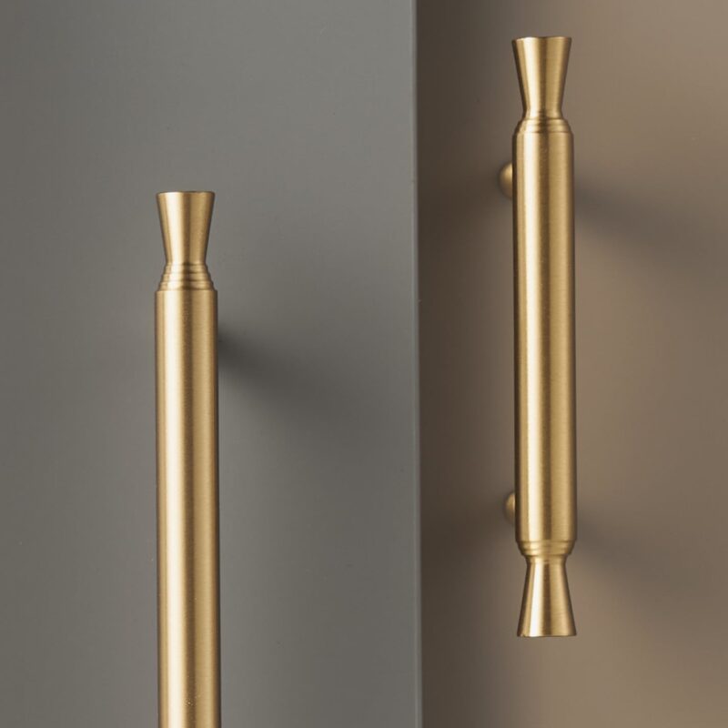 DUKE massief messing handvat