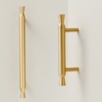 DUKE massief messing handvat