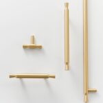 DUKE massief messing handvat