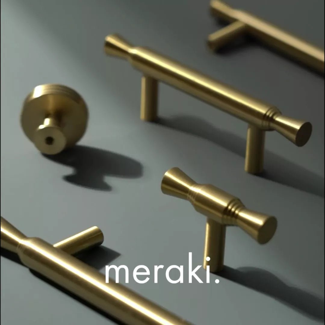 DUKE Barra a T in ottone massiccio