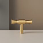 DUKE Barra a T in ottone massiccio