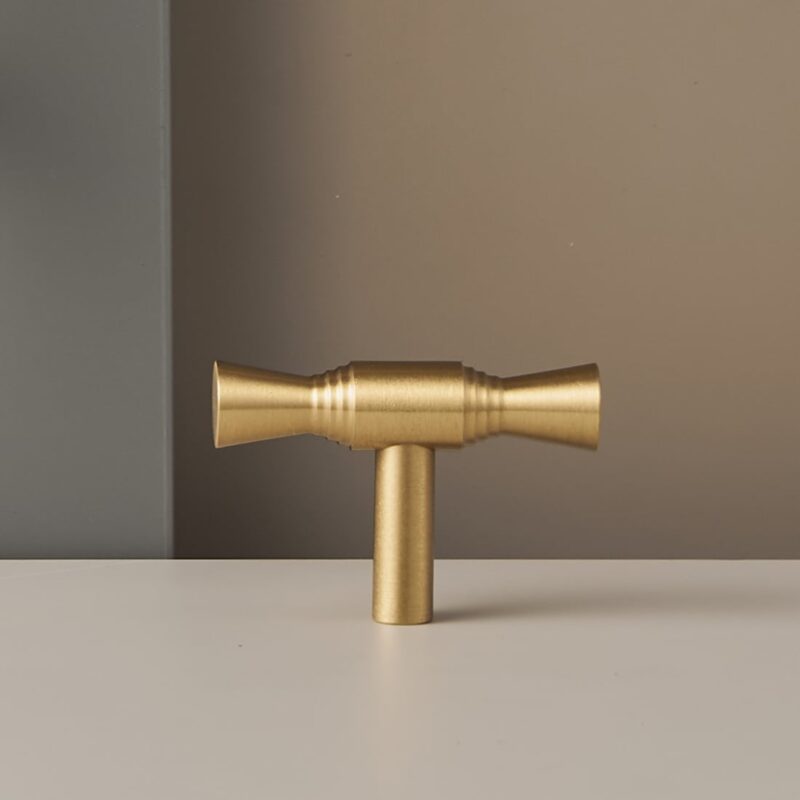 DUKE Barra a T in ottone massiccio