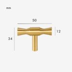 DUKE Barra a T in ottone massiccio