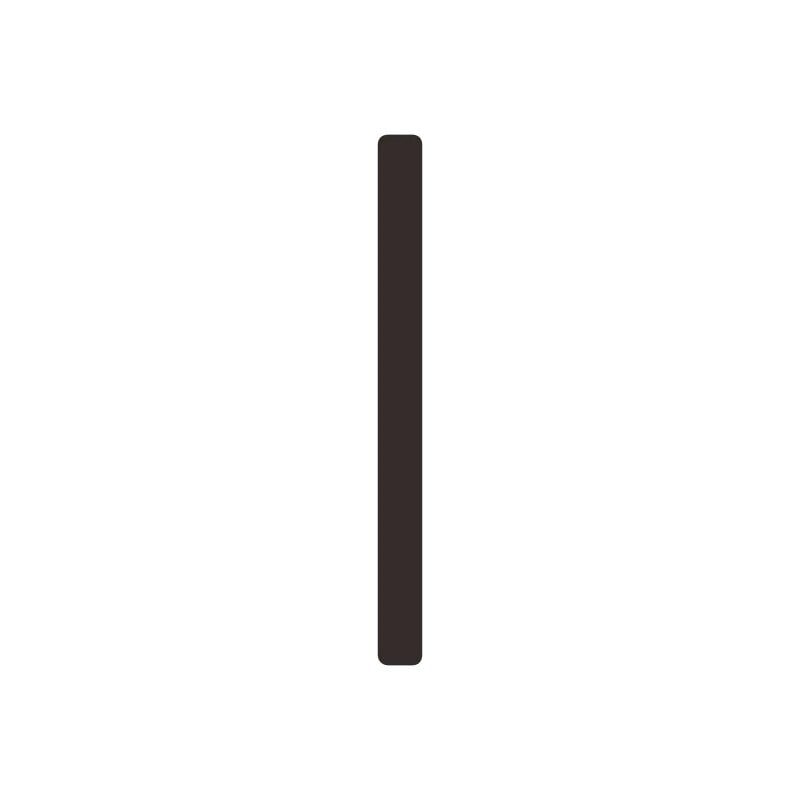 EZRA Characters in Matte Black