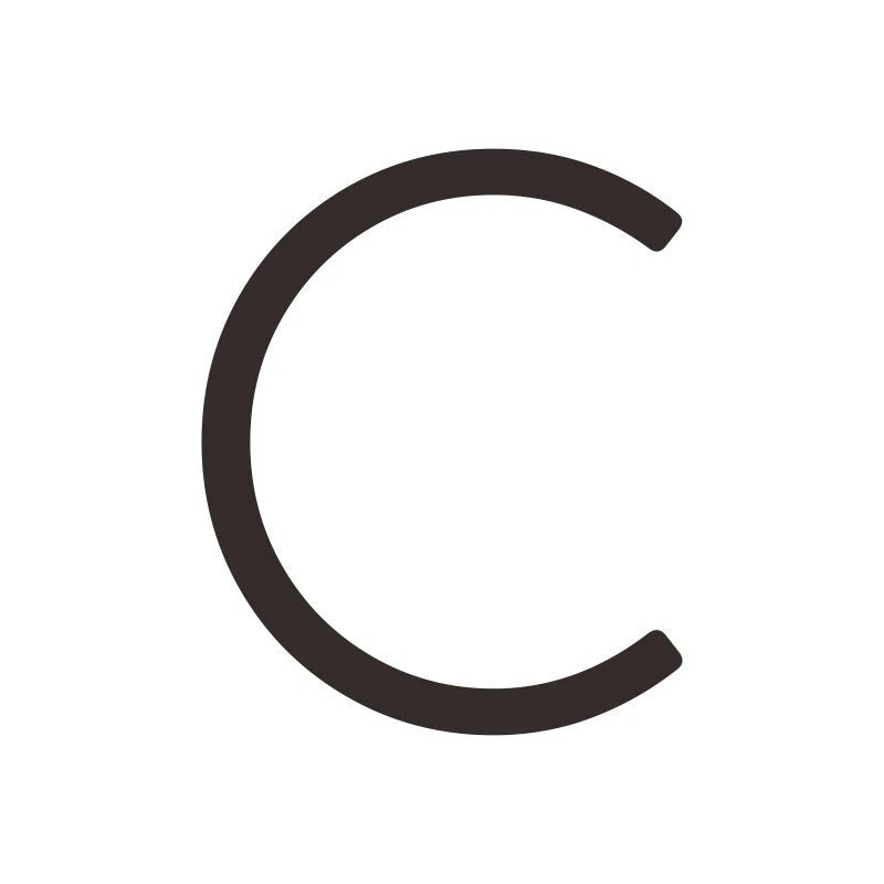 EZRA Characters in Matte Black