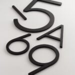 EZRA Characters in Matte Black