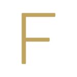 EZRA-Zeichen in Satin-Messing