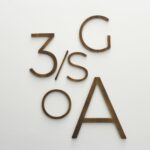 EZRA Numeri in ottone anticato