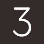 EZRA Zahlen in Weiß