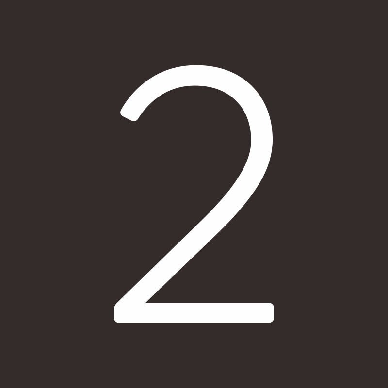 EZRA Zahlen in Weiß