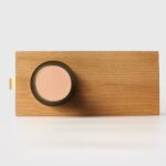 FERN Solid Brass & Leather Door Knob – Antique Brass