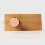 FERN Solid Brass & Leather Door Knob – Antique Brass