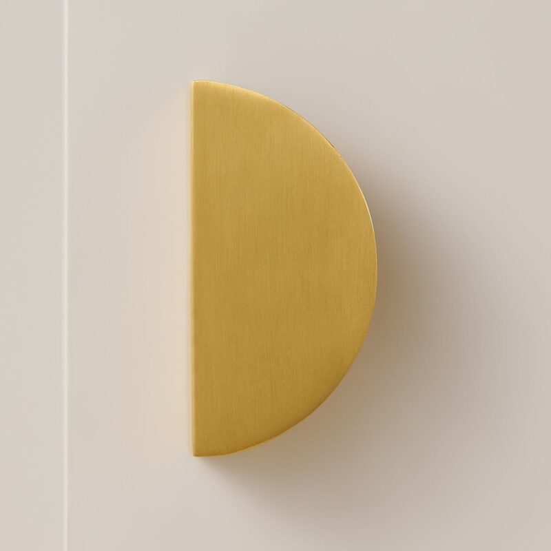 FERO Massief messing handgreep