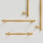 FRANS massief messing handvat