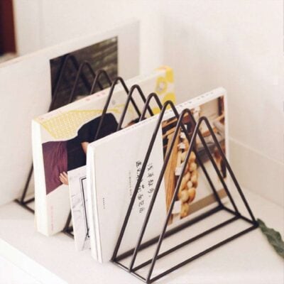 GEMME Rangement pour livres et magazines en fer