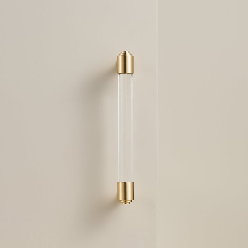 GLAS Acrylic & Brass Handle