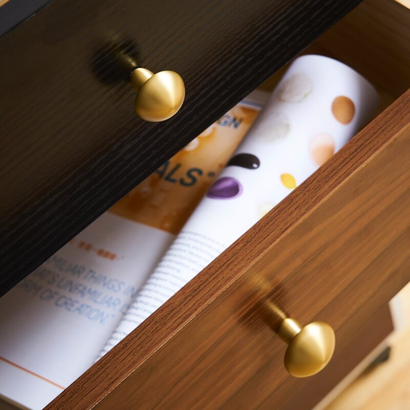 GLAT messing knoppen