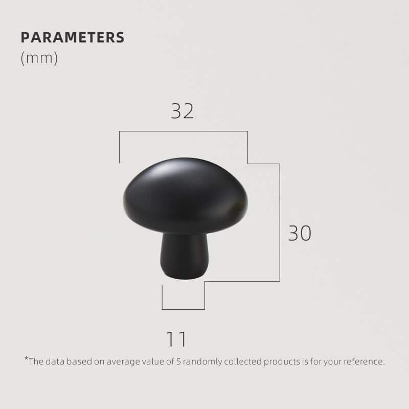 GLAT messing knoppen