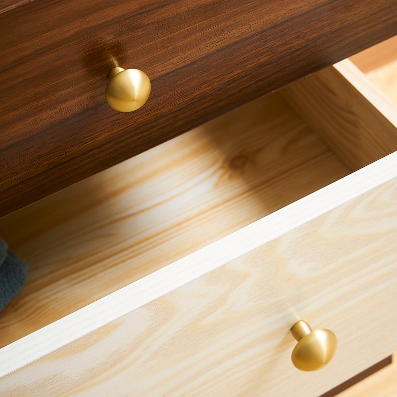 GLAT messing knoppen