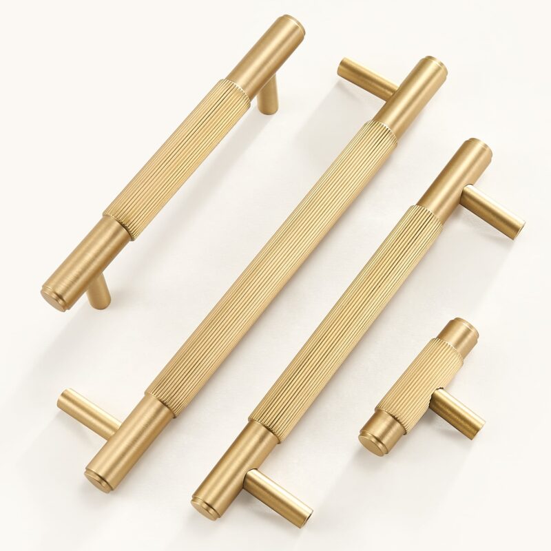 GOTHAM Tiradores de latón macizo