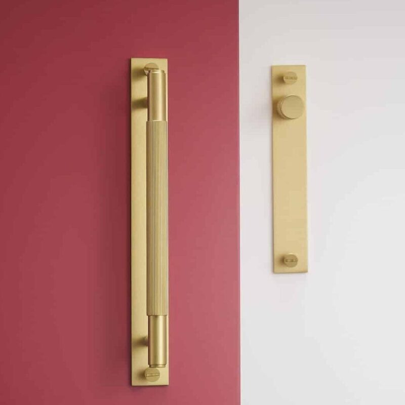 GOTHAM Boutons en laiton massif