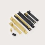 GOTHAM Boutons en laiton massif