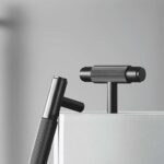 Barre a T in ottone massiccio GOTHAM