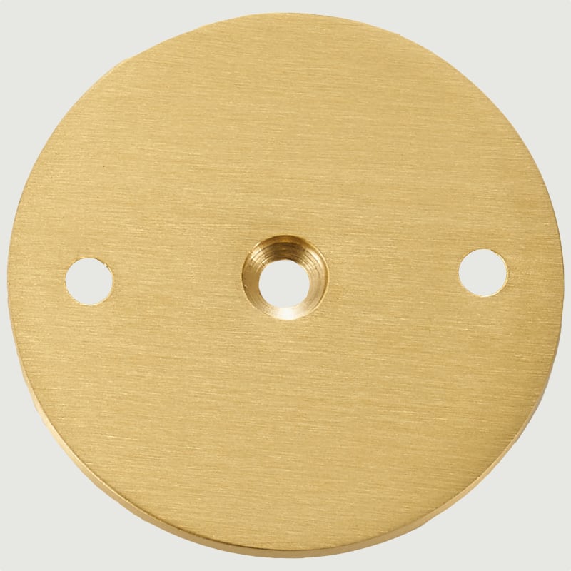 GRAFF Massive Messing-Rückplatte