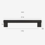 GRAFO Poignées en laiton massif