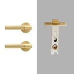 Juego de manillería y cerradura LEVVA