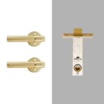 Juego de manillería y cerradura LEVVA