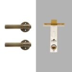 Juego de manillería y cerradura LEVVA