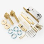 Juego de manillería y cerradura LEVVA