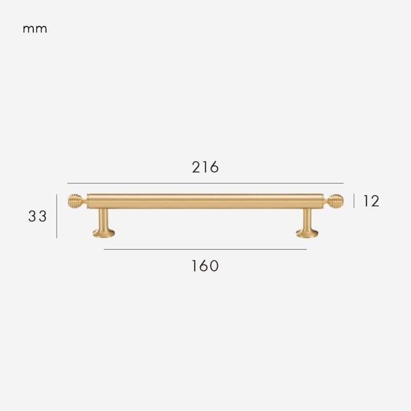 GREPP Solid Brass Handle 14 GREPP Solid Brass Handle