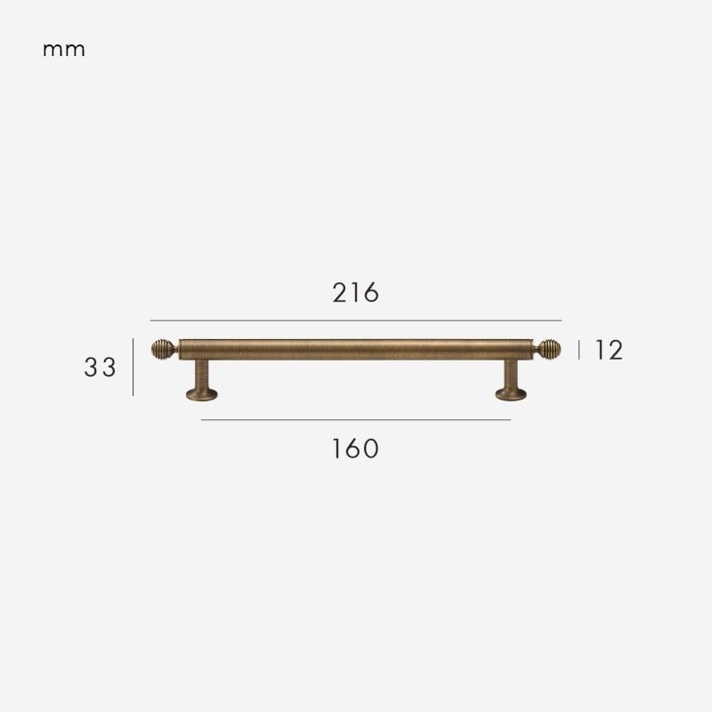 GREPP Solid Brass Handle 20 GREPP Solid Brass Handle